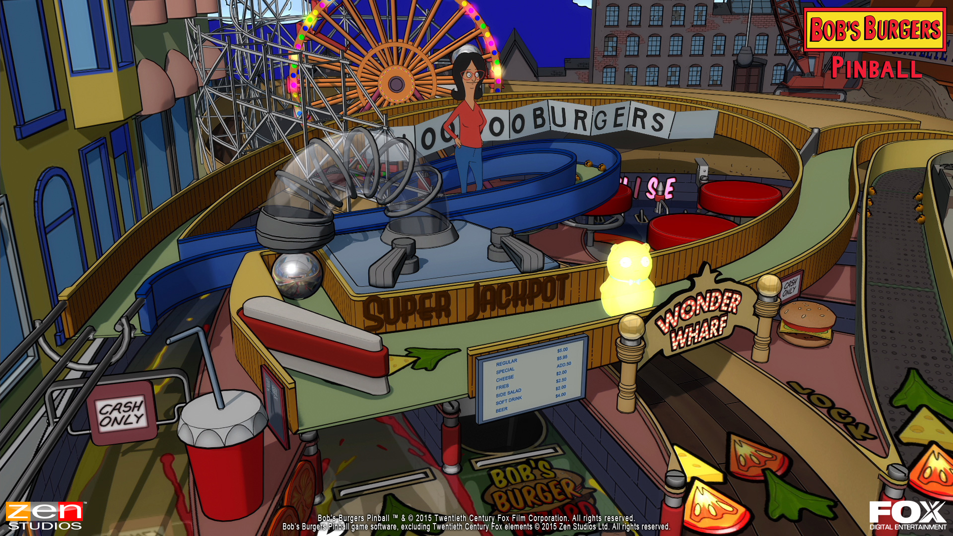 BOB’S BURGERS Joins FAMILY GUY in the “Balls of Glory” Pinball Pack