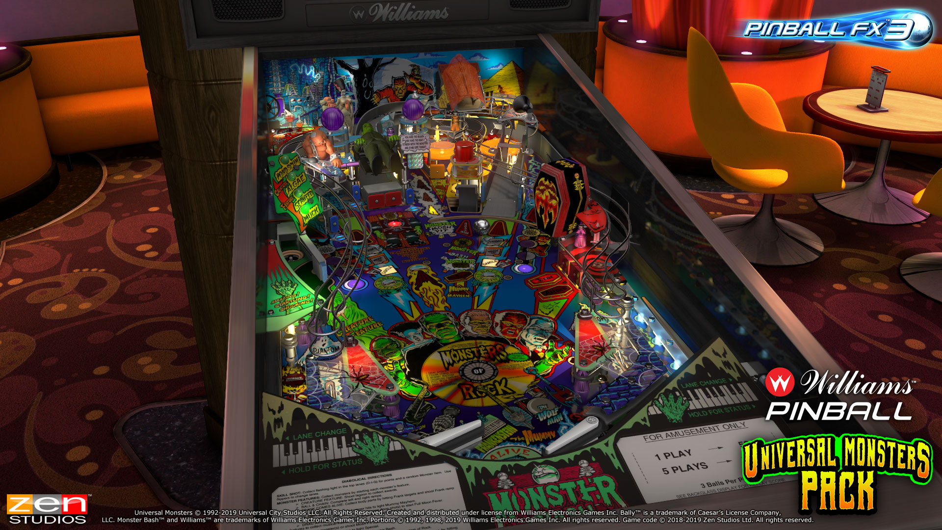 Review Pinball Fx 3 Universal Monsters Pack Dlc Mlgg Pop Culture News Reviews And Interviews